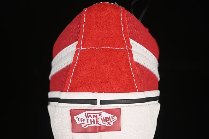 All categories Vans Vans series Vans Low Vans low-top Vans Sk8-Low white and red non-slip casual skateboard shoes VN0A4UWIXGJ